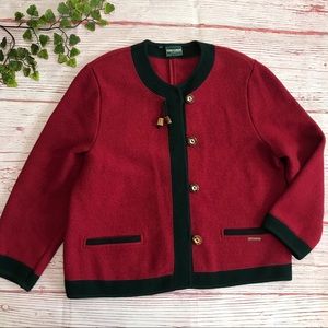 GEIGER Collections Boiled Wool Sweater BF Cardigan